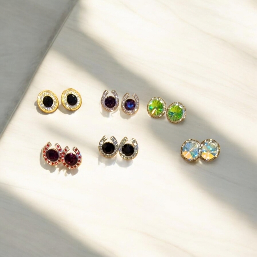 Bundle of 6 Pairs of Earrings